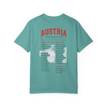 AUSTRIA Unisex Garment-Dyed T-shirt