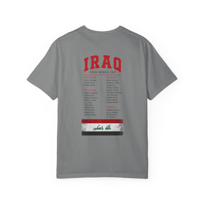 IRAQ Unisex Garment-Dyed T-shirt