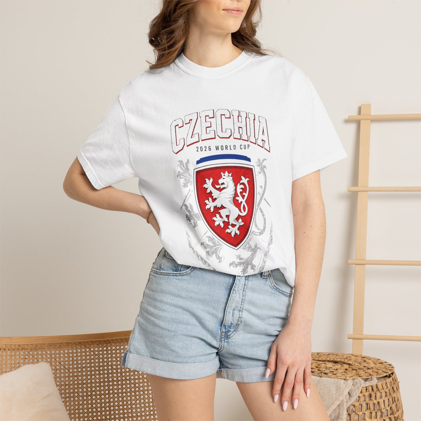 CZECHIA Unisex Garment-Dyed T-shirt