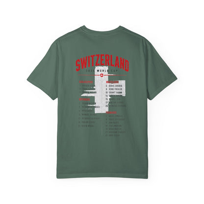 SWITZERLAND Unisex Garment-Dyed T-shirt