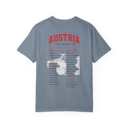 AUSTRIA Unisex Garment-Dyed T-shirt