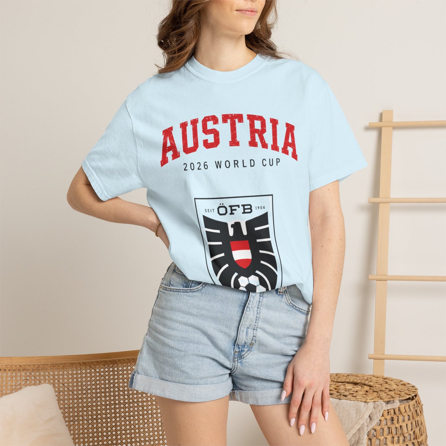 AUSTRIA Unisex Garment-Dyed T-shirt