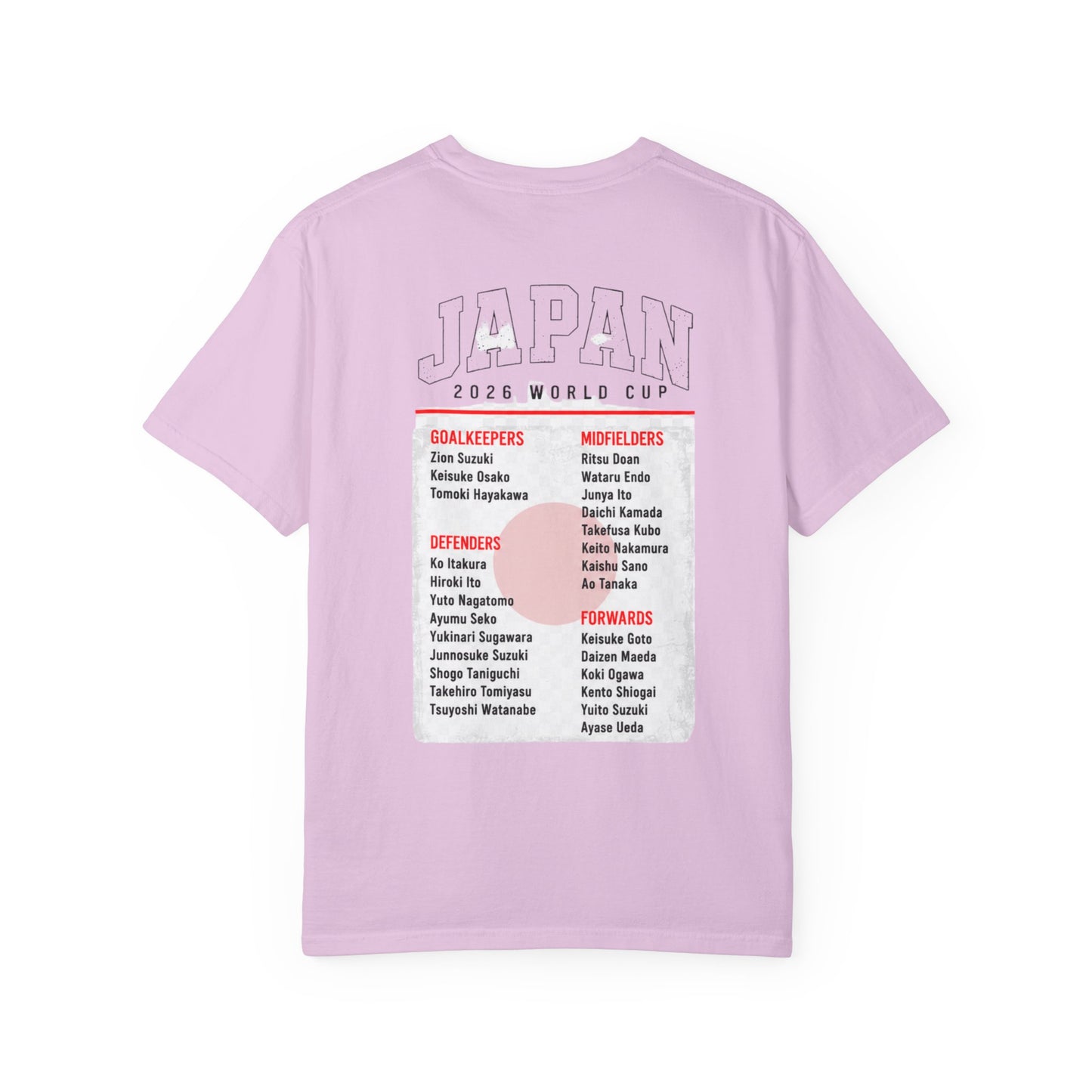 FIFA JAPAN Unisex Garment-Dyed T-shirt