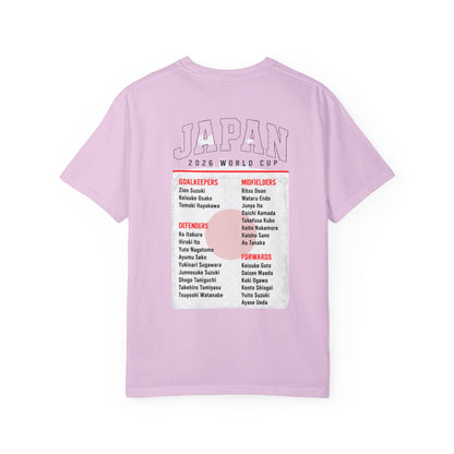 FIFA JAPAN Unisex Garment-Dyed T-shirt