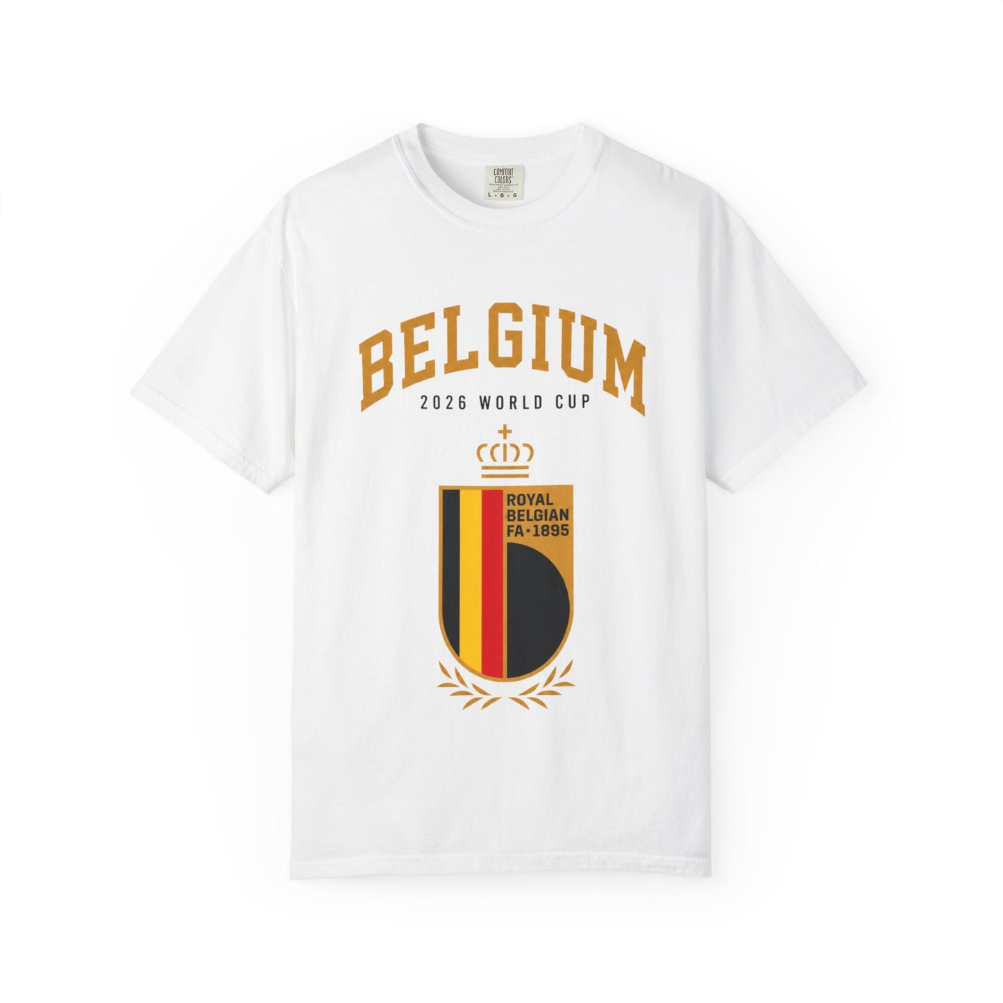 Belgium Unisex Garment-Dyed T-shirt
