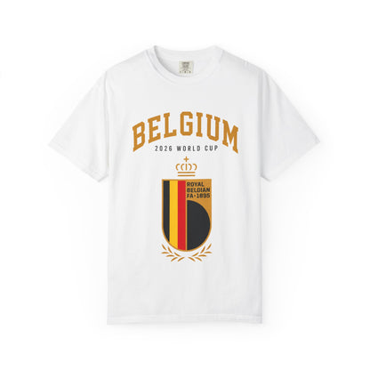 Belgium Unisex Garment-Dyed T-shirt