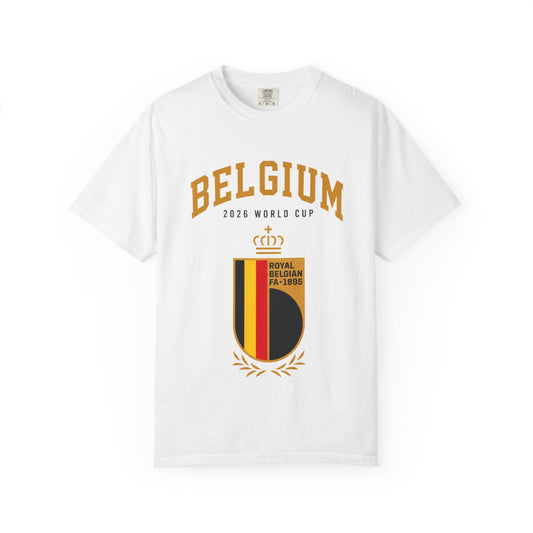 Belgium Unisex Garment-Dyed T-shirt