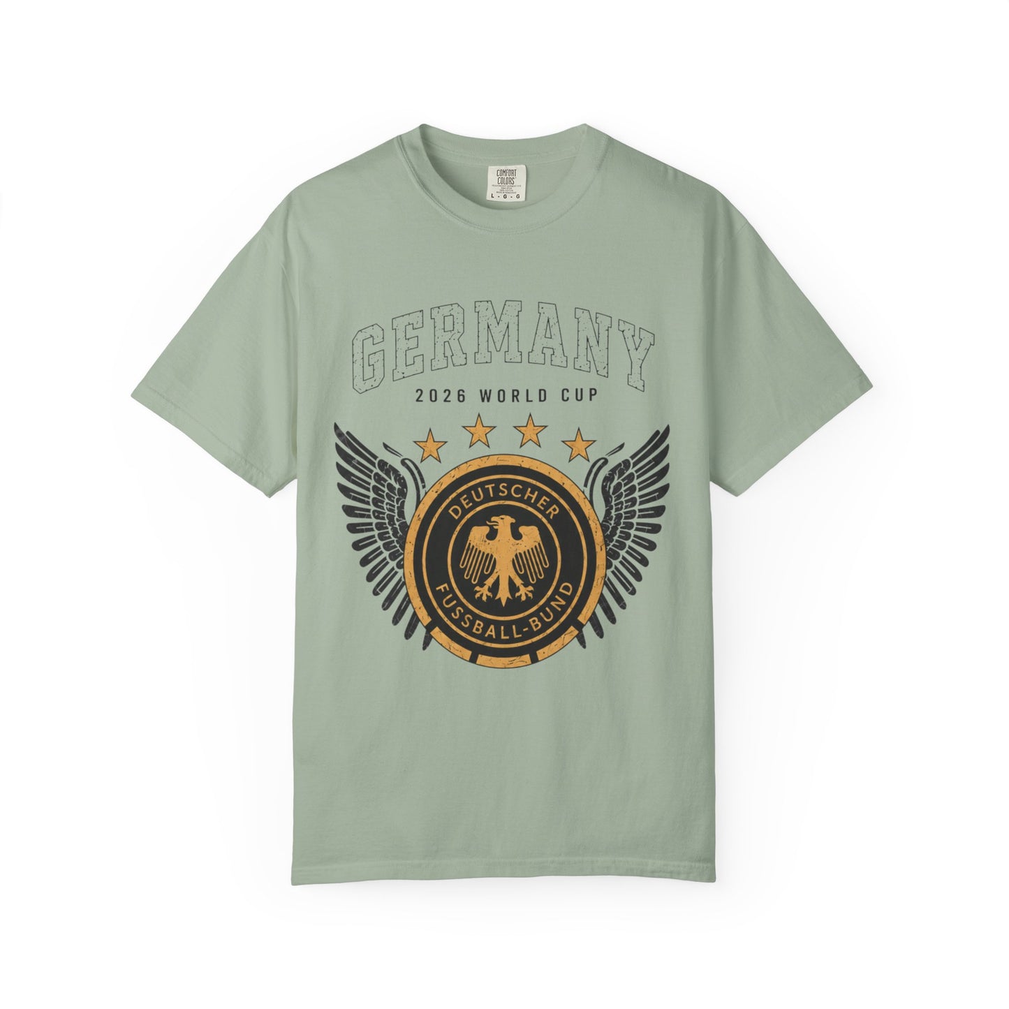 Germany Unisex Garment-Dyed T-shirt