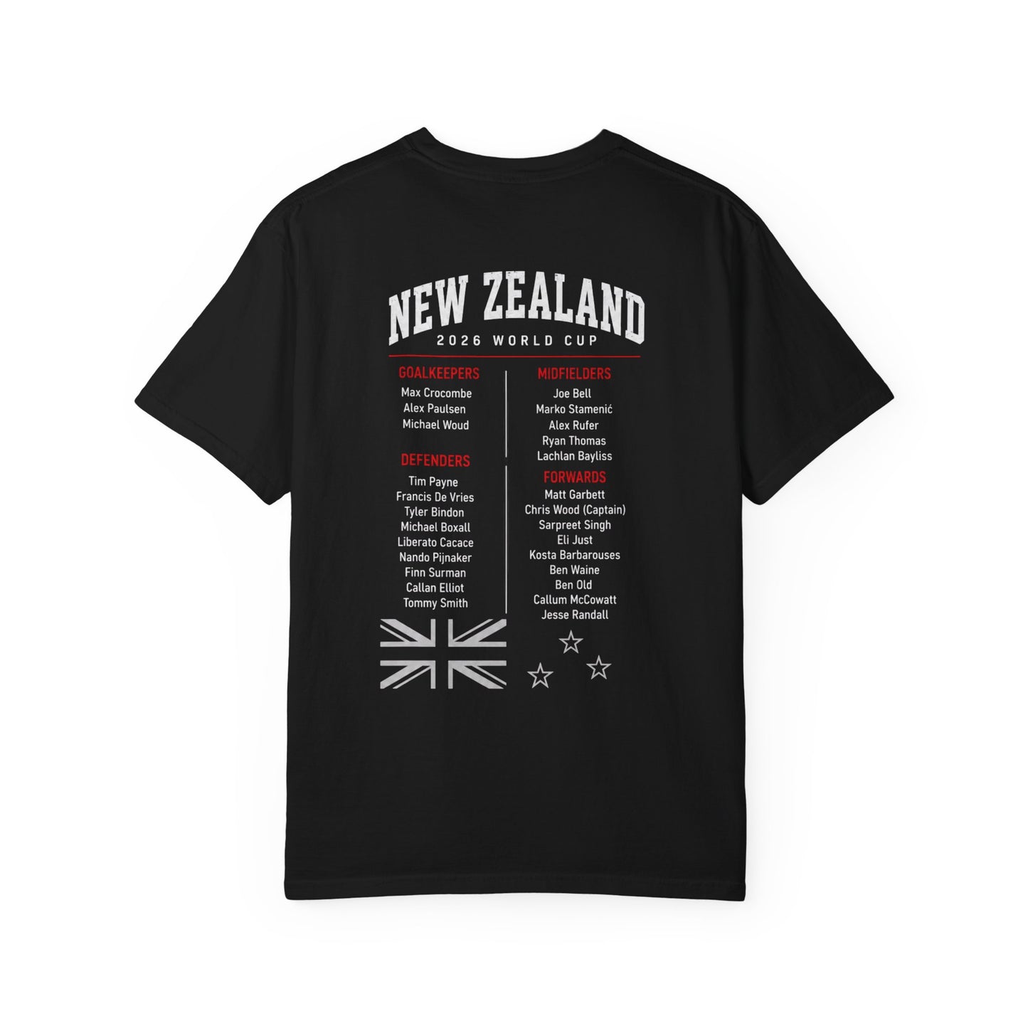 NEW ZEALAND Unisex Garment-Dyed T-shirt