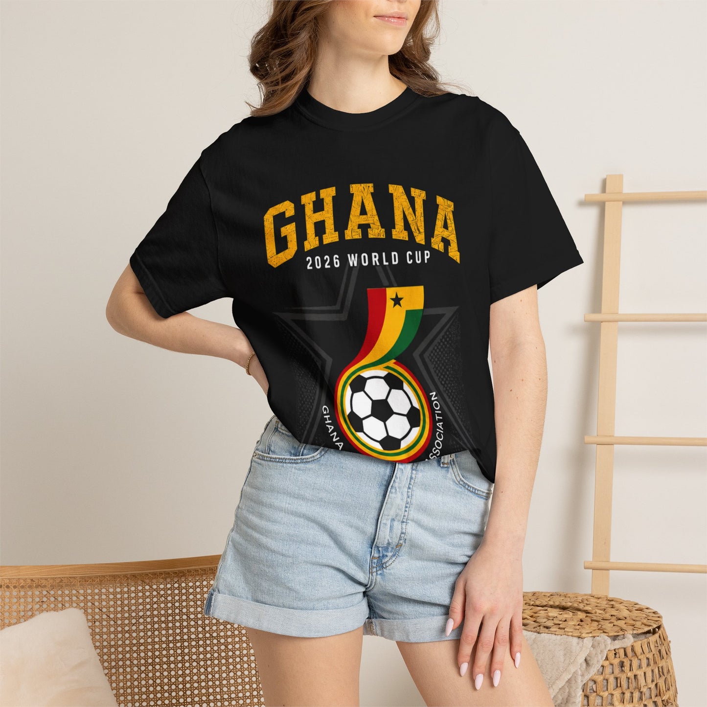 GHANA Unisex Garment-Dyed T-shirt