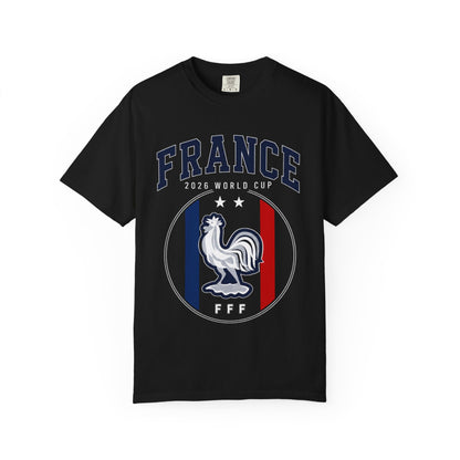 France Unisex Garment-Dyed T-shirt