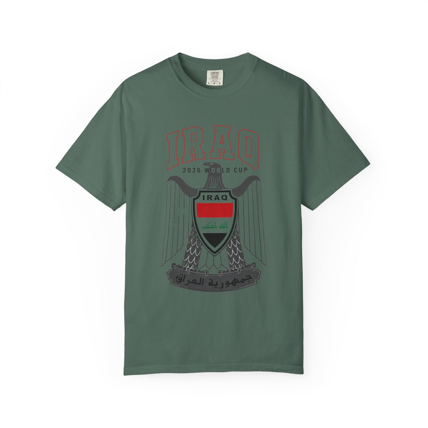 IRAQ Unisex Garment-Dyed T-shirt