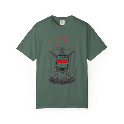 IRAQ Unisex Garment-Dyed T-shirt