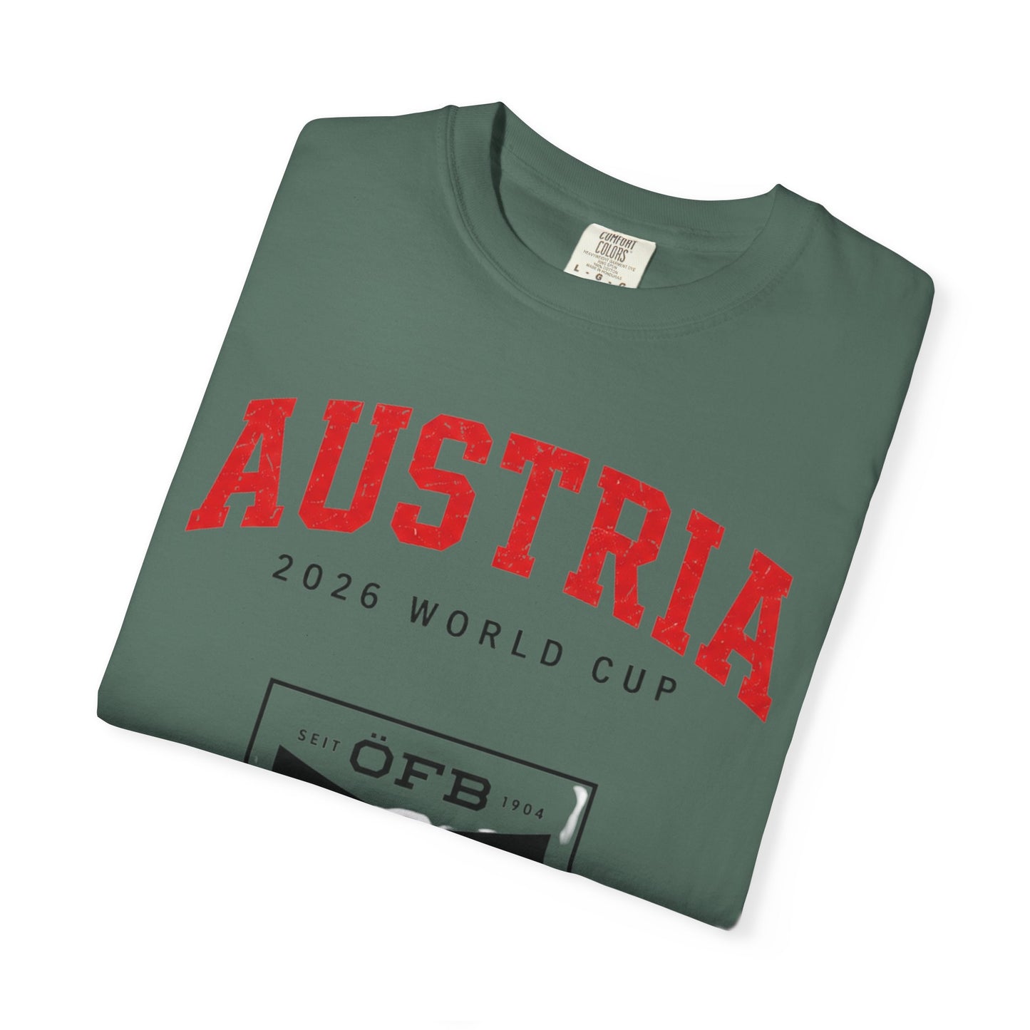AUSTRIA Unisex Garment-Dyed T-shirt