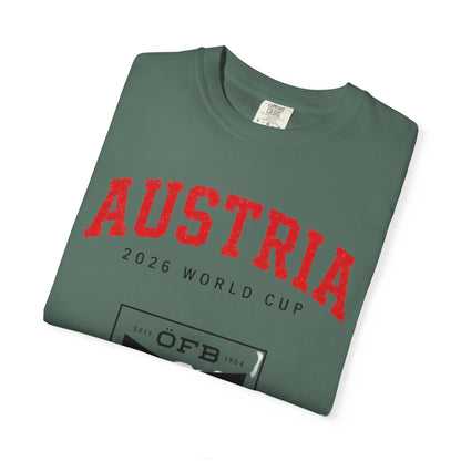 AUSTRIA Unisex Garment-Dyed T-shirt