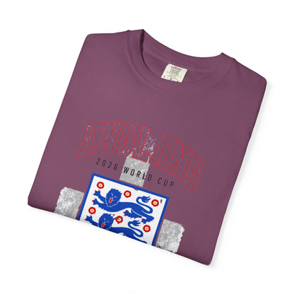 ENGLAND Unisex Garment-Dyed T-shirt