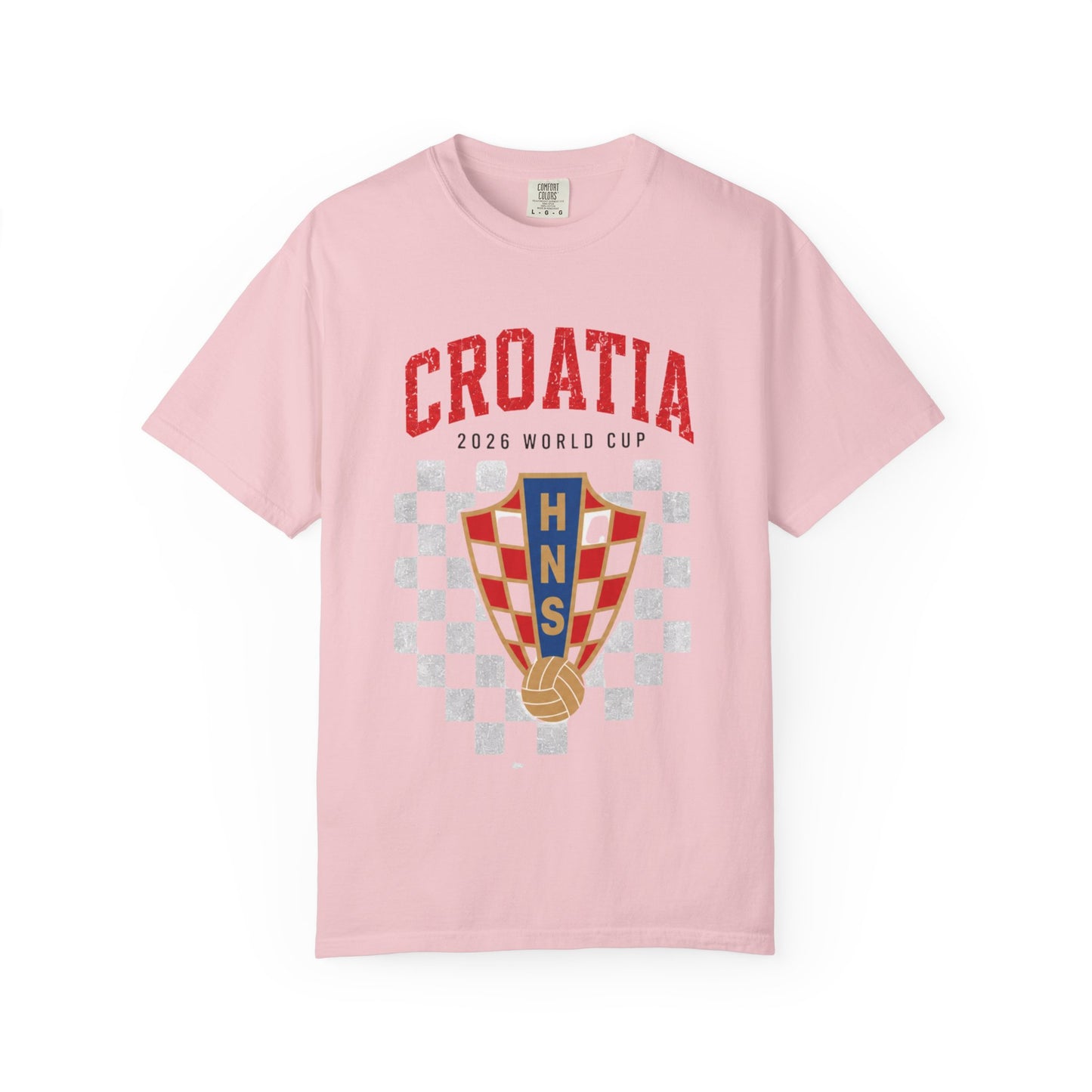 CROATIA Unisex Garment-Dyed T-shirt