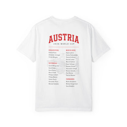 AUSTRIA Unisex Garment-Dyed T-shirt