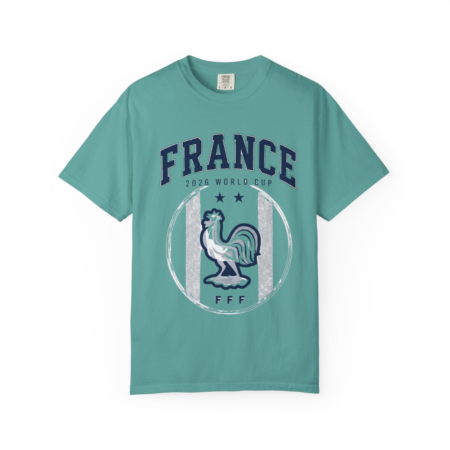 France Unisex Garment-Dyed T-shirt