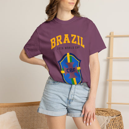 BRAZIL Unisex Garment-Dyed T-shirt