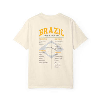 BRAZIL Unisex Garment-Dyed T-shirt