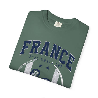 France Unisex Garment-Dyed T-shirt