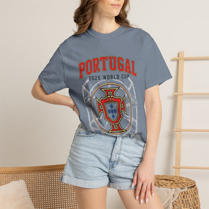 PORTUGAL Unisex Garment-Dyed T-shirt