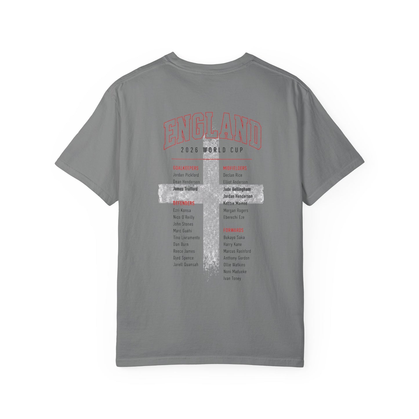 ENGLAND Unisex Garment-Dyed T-shirt
