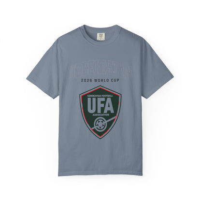 UZBEKISTAN Unisex Garment-Dyed T-shirt