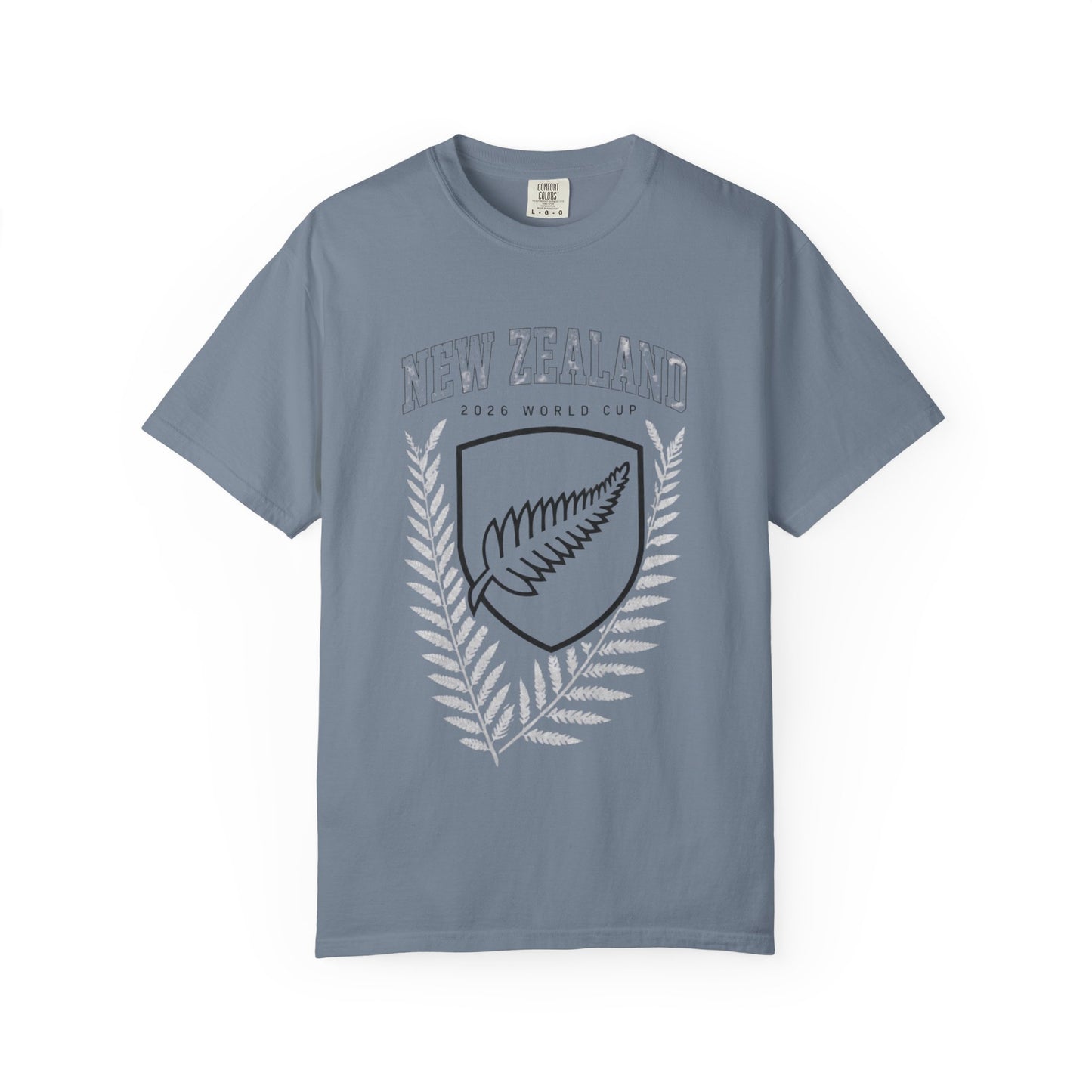 NEW ZEALAND Unisex Garment-Dyed T-shirt