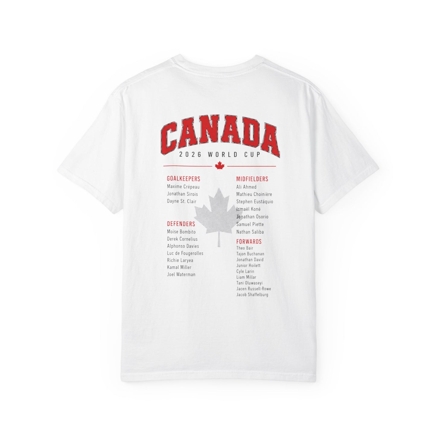 CANADA Unisex Garment-Dyed T-shirt