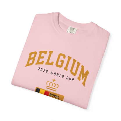 Belgium Unisex Garment-Dyed T-shirt