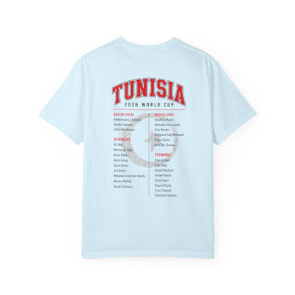 TUNISIA Unisex Garment-Dyed T-shirt