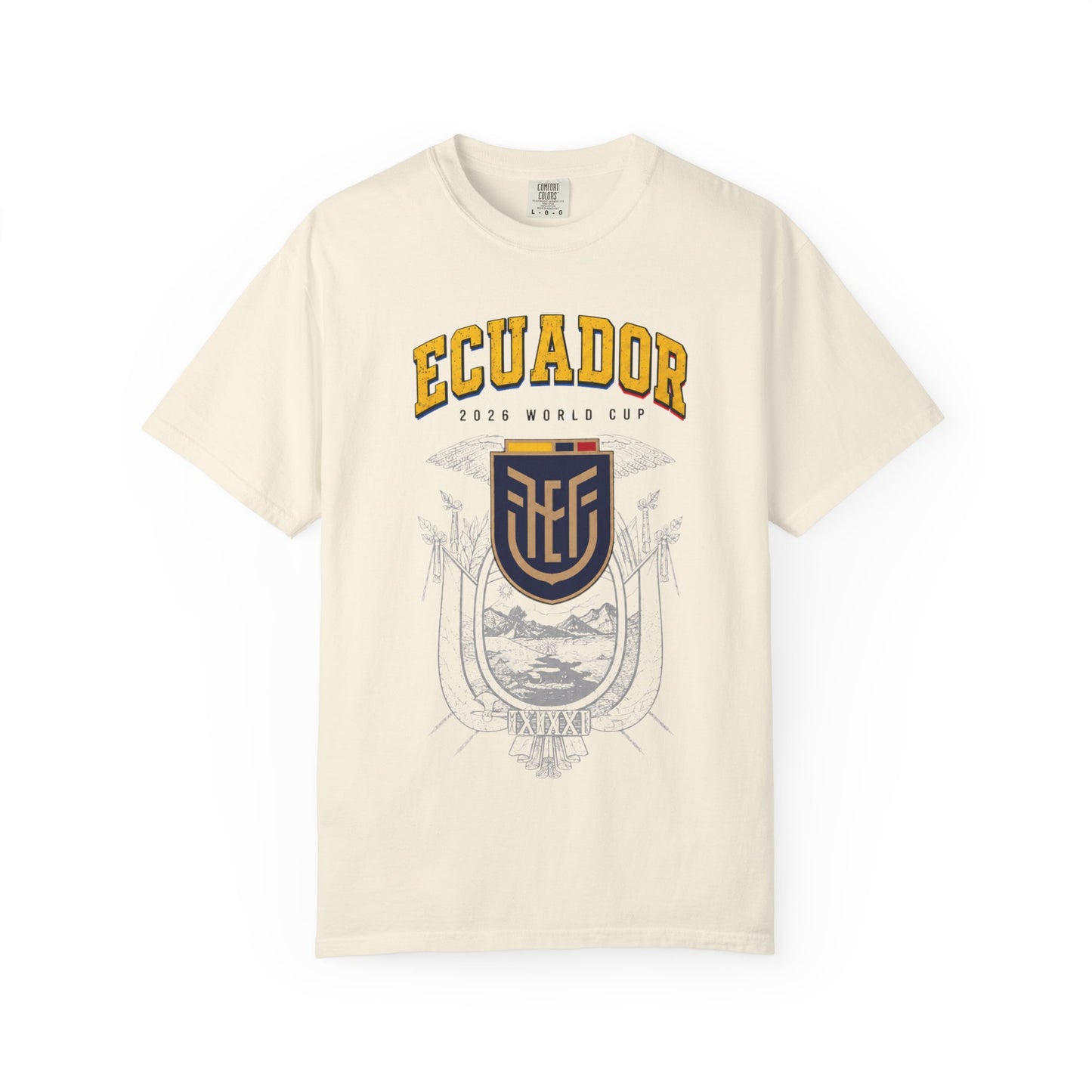 ECUADOR Unisex Garment-Dyed T-shirt