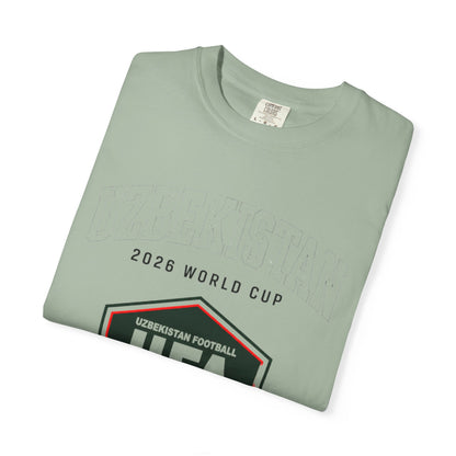 UZBEKISTAN Unisex Garment-Dyed T-shirt