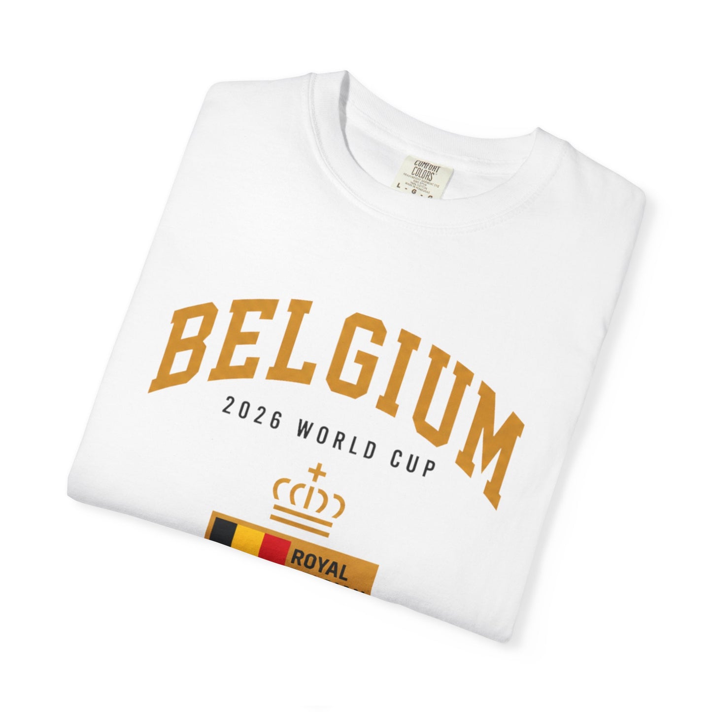 Belgium Unisex Garment-Dyed T-shirt