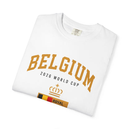 Belgium Unisex Garment-Dyed T-shirt