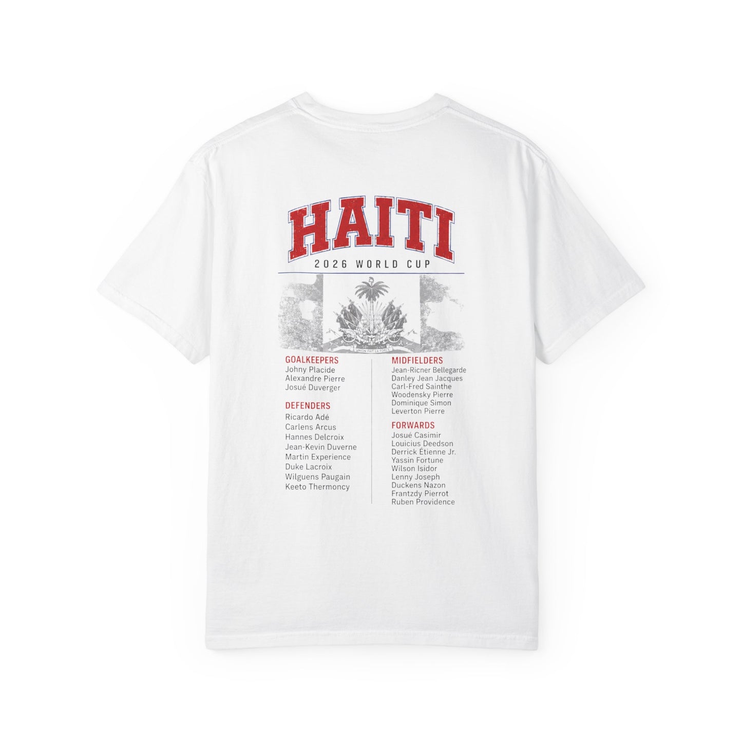 HAITI Unisex Garment-Dyed T-shirt