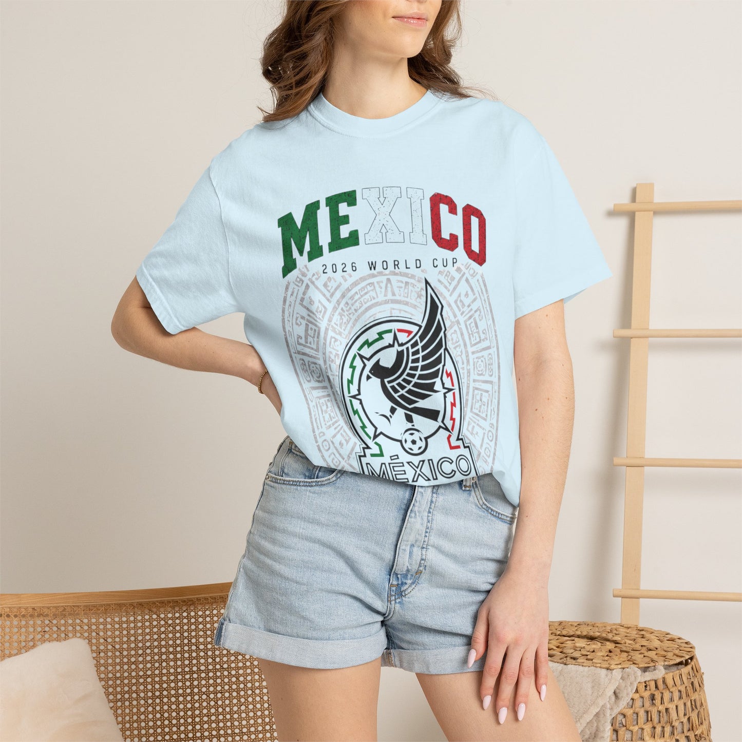 MEXICO Unisex Garment-Dyed T-shirt