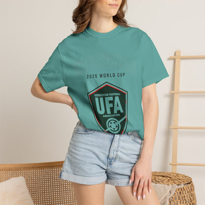 UZBEKISTAN Unisex Garment-Dyed T-shirt
