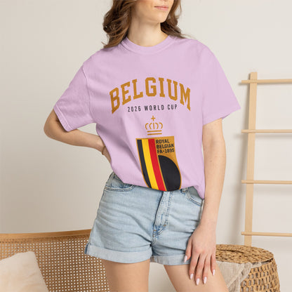 Belgium Unisex Garment-Dyed T-shirt