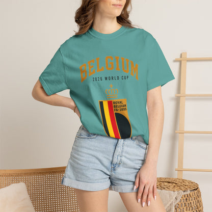 Belgium Unisex Garment-Dyed T-shirt