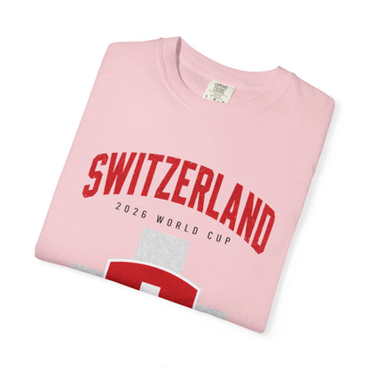 SWITZERLAND Unisex Garment-Dyed T-shirt