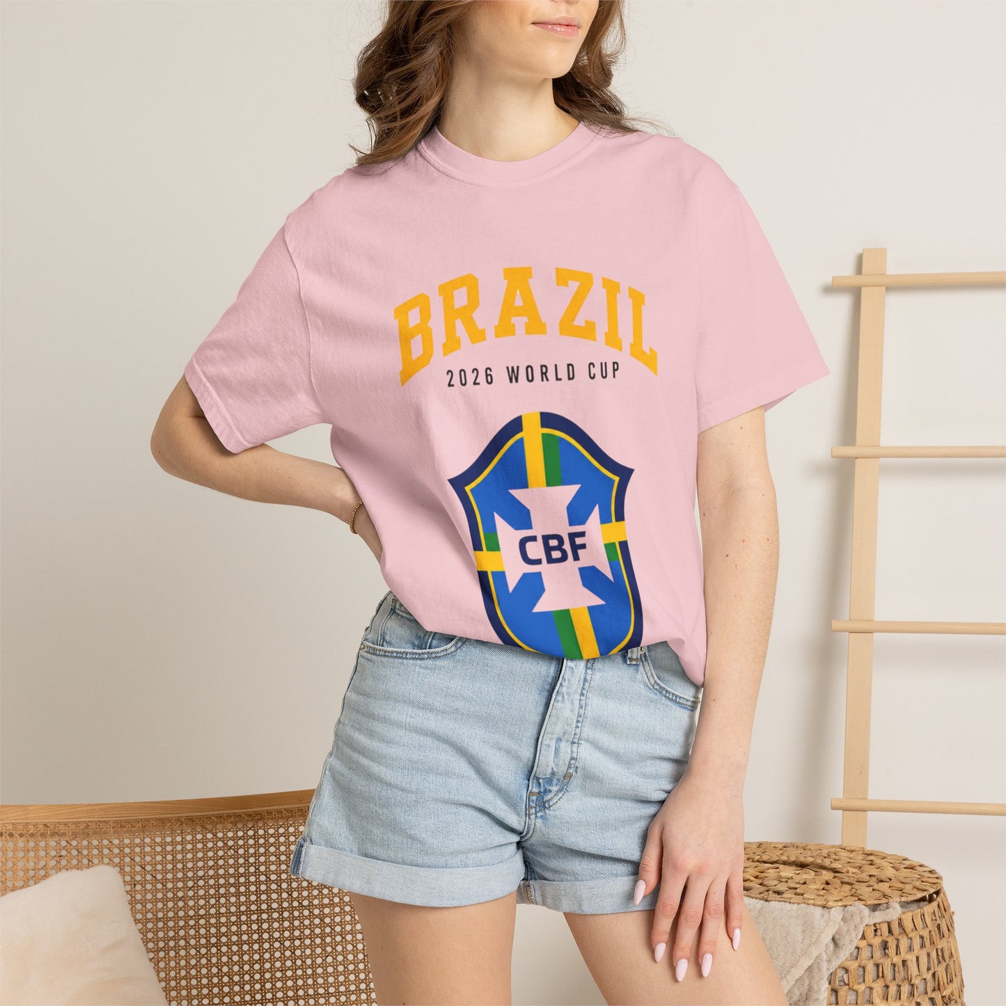 BRAZIL Unisex Garment-Dyed T-shirt