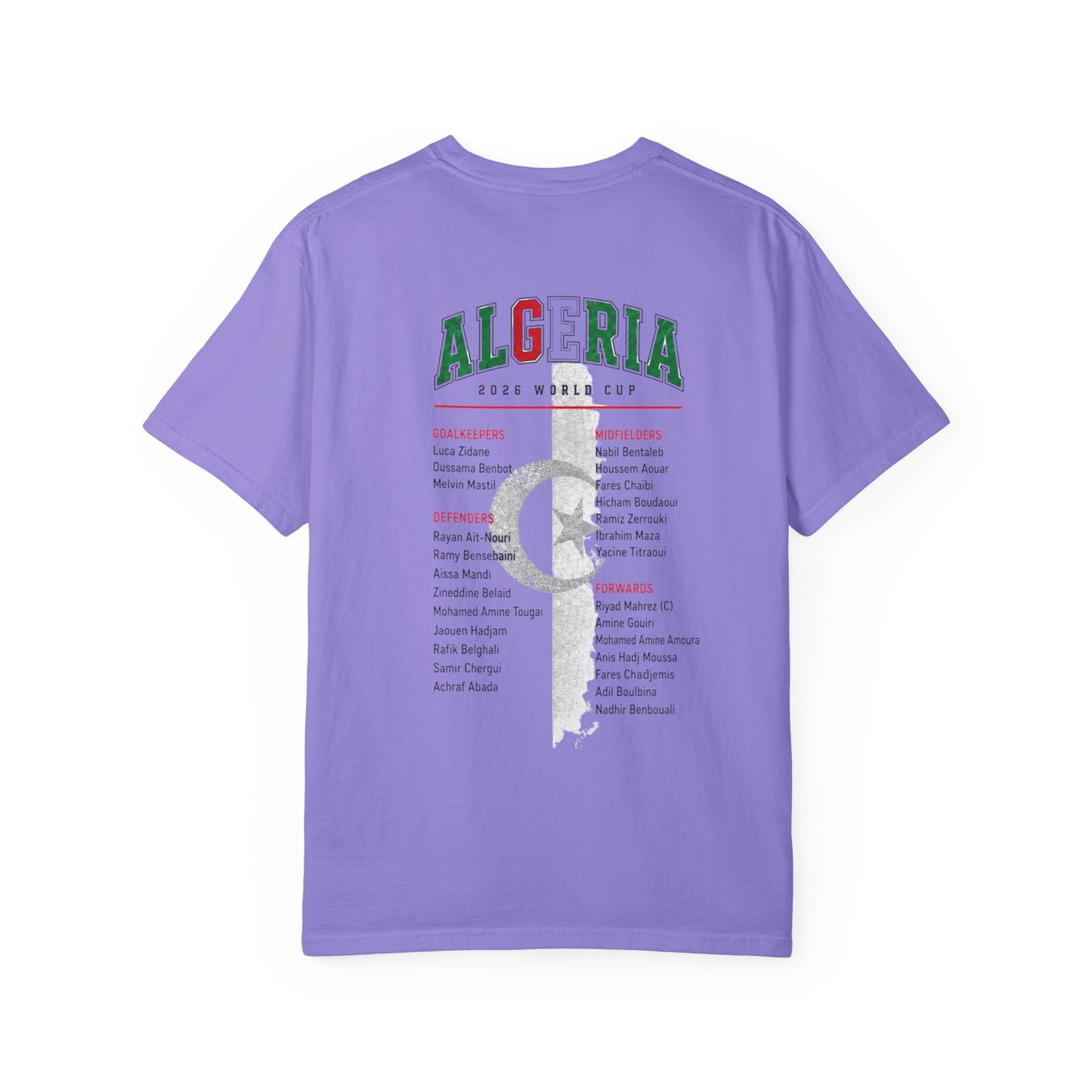ALGERIA Unisex Garment-Dyed T-shirt