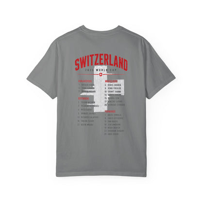 SWITZERLAND Unisex Garment-Dyed T-shirt