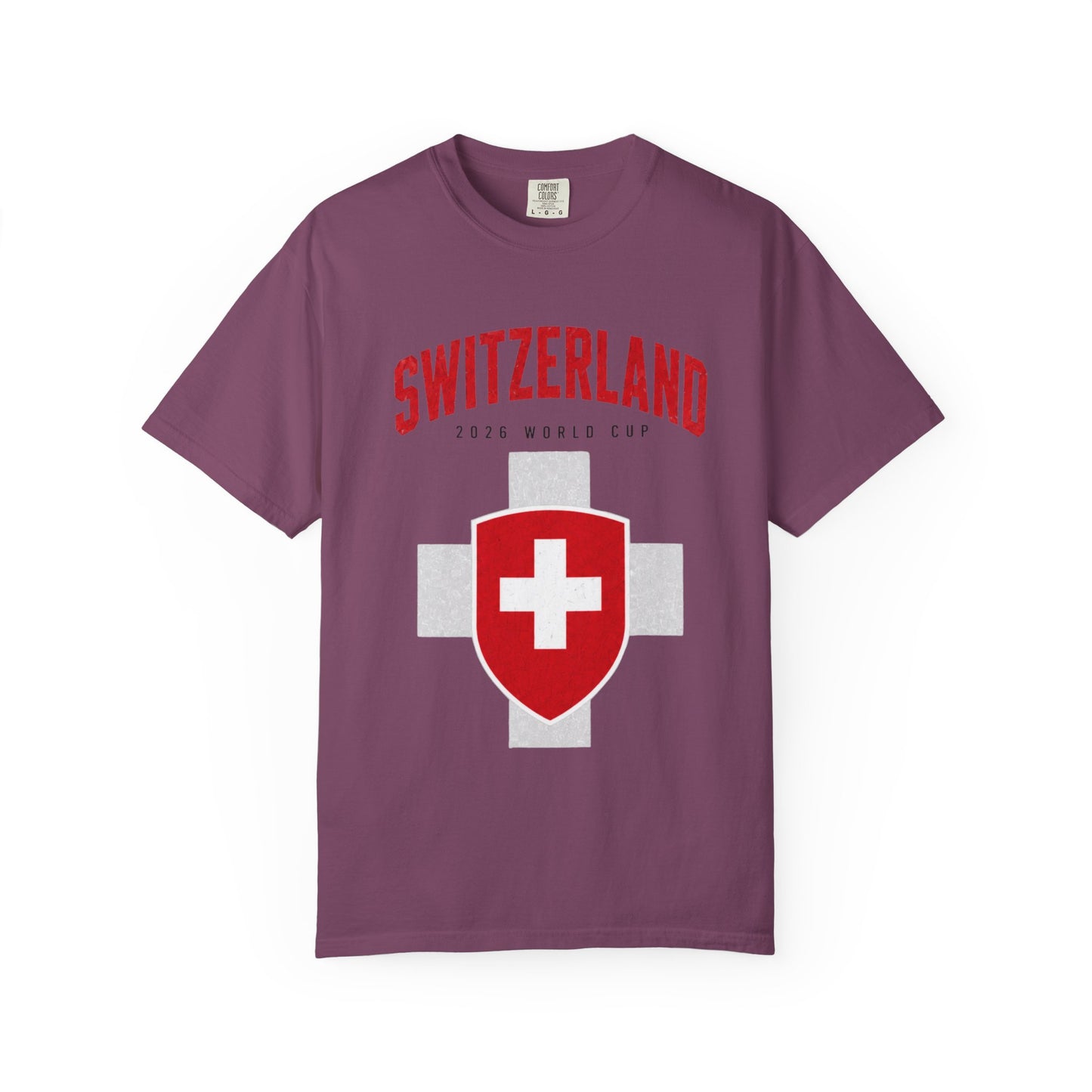 SWITZERLAND Unisex Garment-Dyed T-shirt