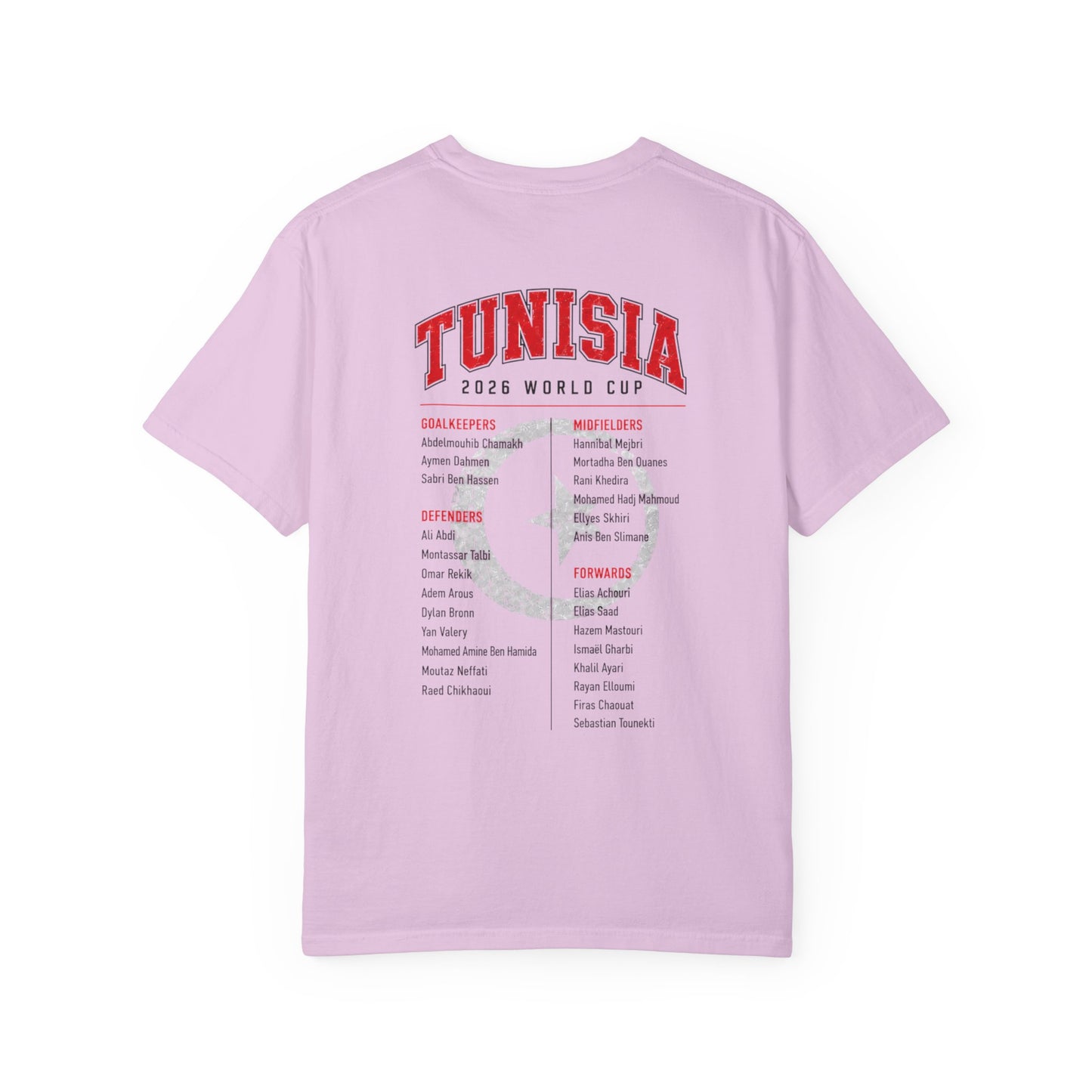 TUNISIA Unisex Garment-Dyed T-shirt