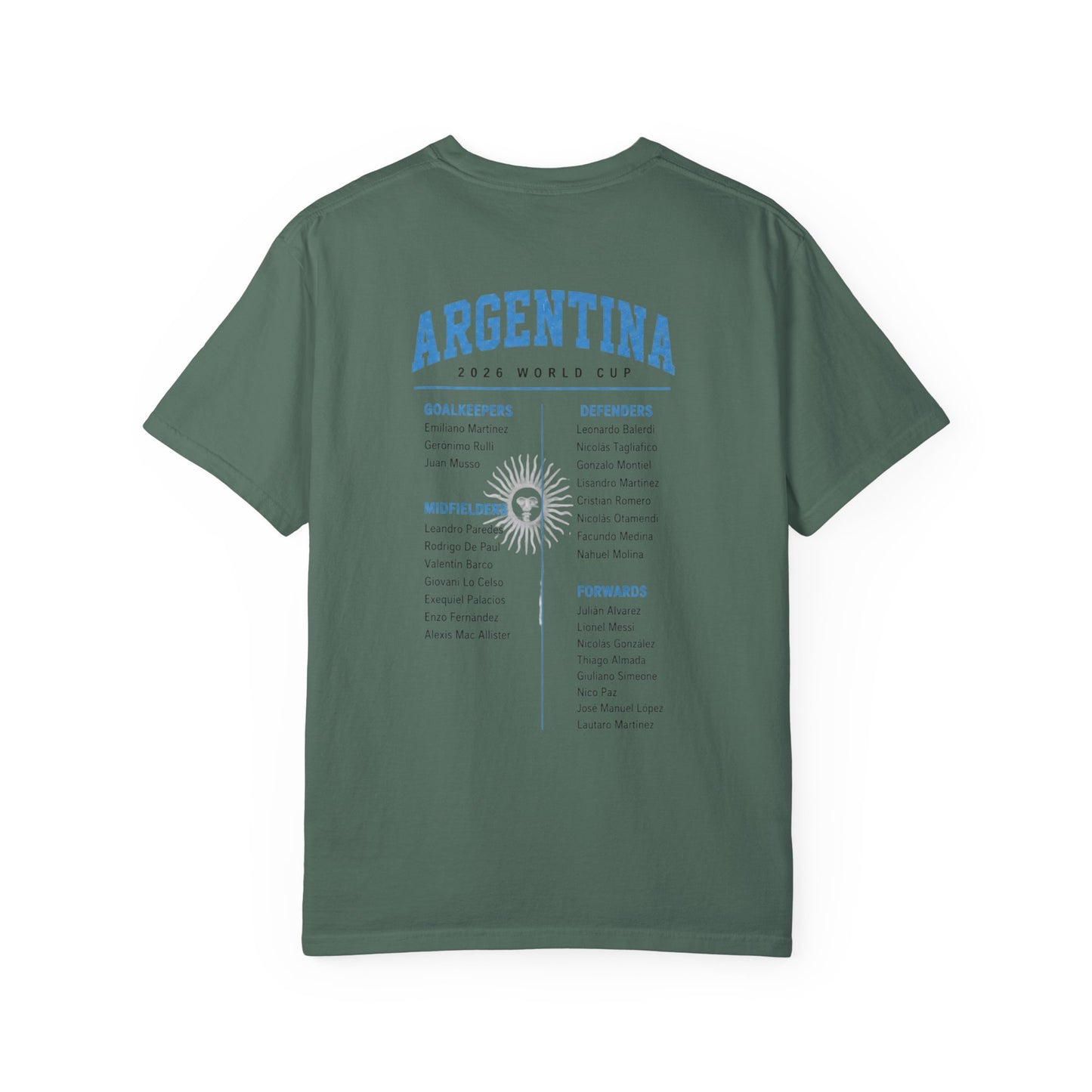 FIFA ARGENTINA Unisex Garment-Dyed T-shirt