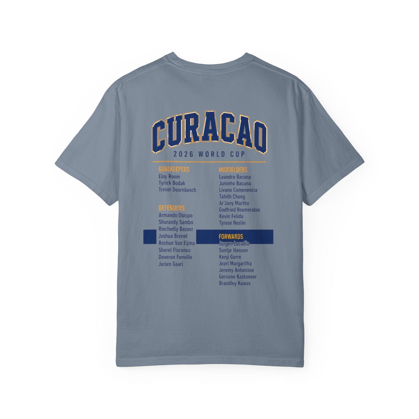 Curacao Unisex Garment-Dyed T-shirt